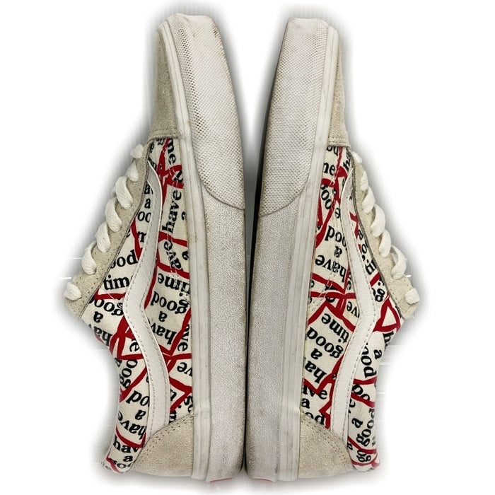 VANS ヴァンズ have a good time ハブアグッドタイム V36HAGT オールドスクール スニーカー ホワイト size26cm 瑞穂店