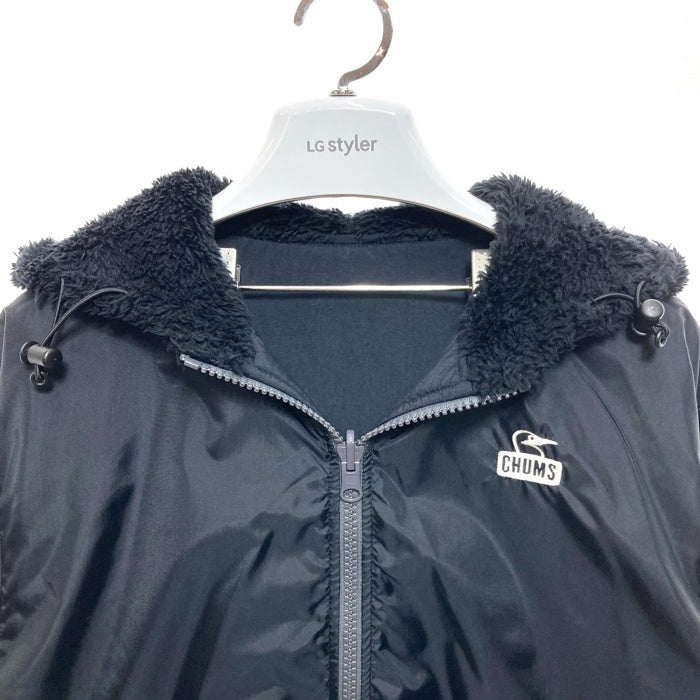 CHUMS チャムス CH04-0589 エルモフリースフルジップパーカー ブラック sizeM 瑞穂店