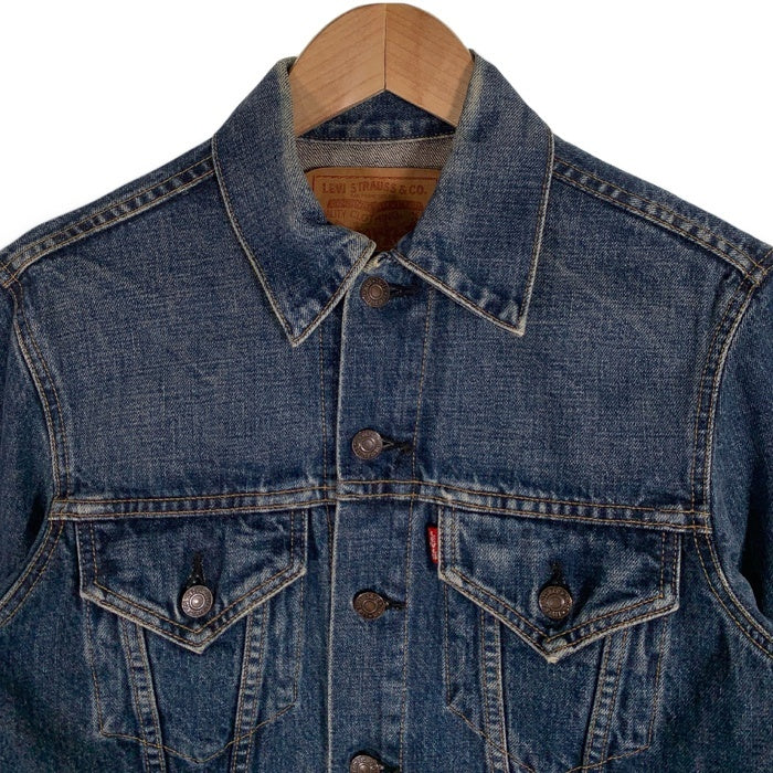 90's LEVI'S リーバイス 71557-02 BIG E 復刻 3rd デニムトラッカージャケット インディゴ 95年 日本製 Size 36 福生店