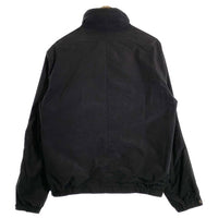 PERRY ELLIS PORTFOLIO ペリーエリス ポートフォリオ コットン ナイロン ジップアップジャケット ブラック 古着 Size L 福生店