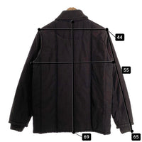 BLUCO ブルコ 60/40クロス ジップアップワークジャケット ブラック シンサレート 中綿 Size L 福生店