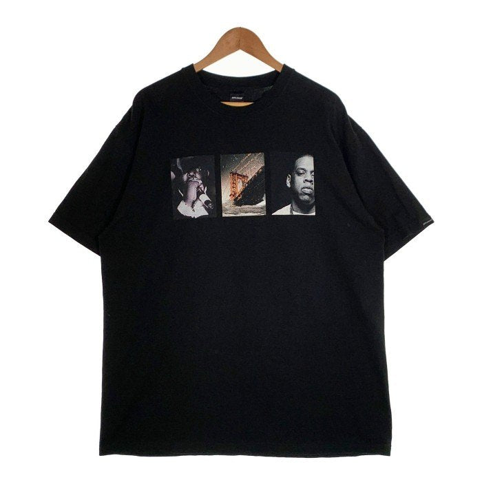 APPLEBUM アップルバム Biggie Jay-Z Tee ビギー ジェイZ フォトプリントTシャツ ブラック Size XXL 福生店