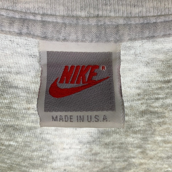 90`s NIKE ナイキ MICHAEL JORDAN マイケルジョーダン SPACE JAM スペースジャム プリントTシャツ アッシュグレー バッグスバニー 銀タグ Size L 福生店