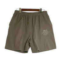 HIDE AND SEEK ハイドアンドシーク 26SS H&S Short コットン イージーショーツ ショートパンツ ベージュ HP-040726 Size L 福生店
