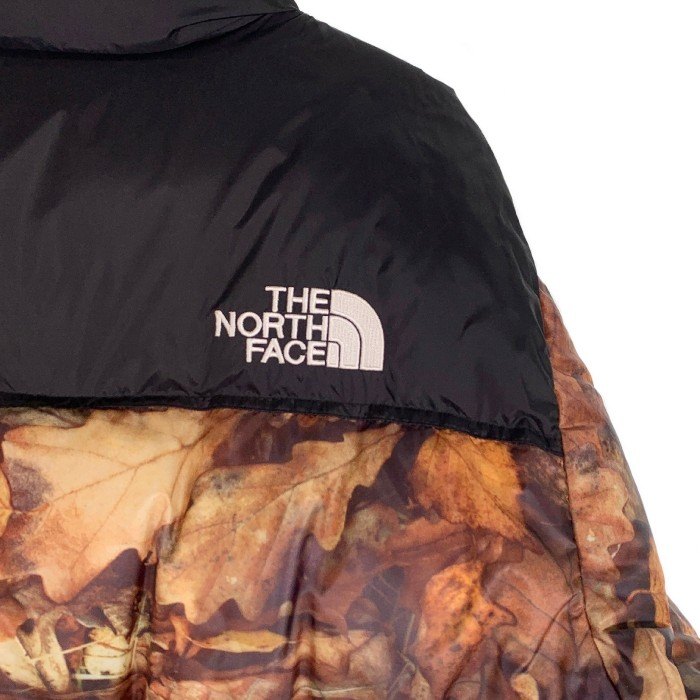 SUPREME シュプリーム 16AW THE NORTH FACE ノースフェイス Leaves Nuptse Jacket  ヌプシジャケット リーブス ダウン 並行品 Size L 福生店