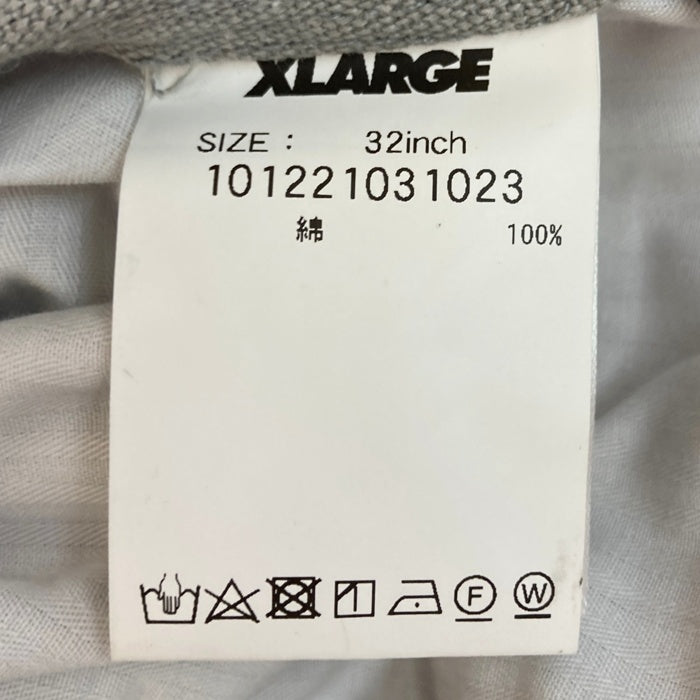 XLARGE エクストララージ ダブルニー ペインターパンツ グレー size32 瑞穂店