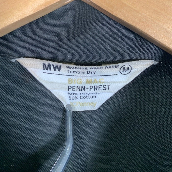 60's 70's BIG MAC ビッグマック JC PENNEY ジェーシーペニー PENN-PREST ジップアップ ワークジャケット オリーブ Size M 福生店