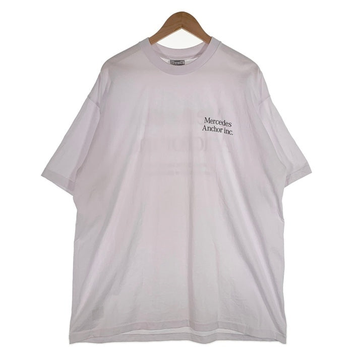 Mercedes Anchor inc. メルセデスアンカーインク プリントTシャツ ホワイト PRO CLUB Size 2XL 福生店