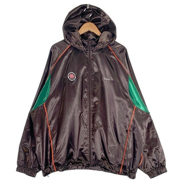 SUPREME シュプリーム 24SS Satin Hooded Track Jacket サテン フーデッド トラックジャケット ブラウン Size XXL 福生店