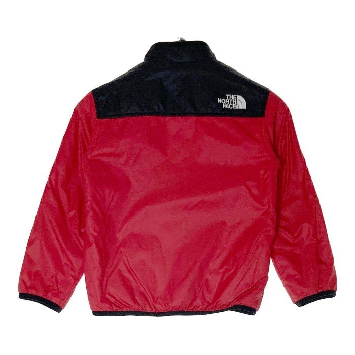 THE NORTH FACE ザノースフェイス NYJ82271Z フリースリバーシブルジャケット レッド ブラック size120cm 瑞穂店