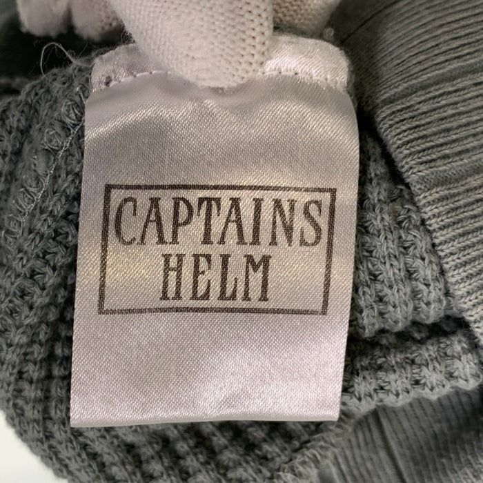 CAPTAINS HELM キャプテンズヘルム 18SS WAFFLE THERMAL L/S TEE ワッフルサーマル 長袖Tシャツ グリーン CH18-SS-SP01 Size L 福生店