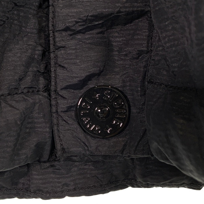 STONE ISLAND ストーンアイランド SI PA/PL SEERSUCKER-TC シアサッカー ブルゾン ブラック 721545329 Size XL 福生店