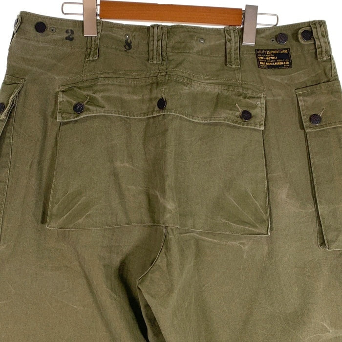 POLO RALPH LAUREN ポロ ラルフローレン ミリタリー トラウザー P-44 モンキーパンツ オリーブ  4BE781J Size W38 L32 福生店