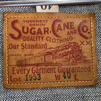 SUGAR CANE シュガーケーン SC11953 14.25oz. DENIM JACKET 1953 MODEL トラッカージャケット Gジャン インディゴ size40 瑞穂店