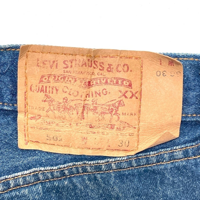 90's Levi's リーバイス 501 テーパードデニムパンツ ジーンズ インディゴ USA製 G501-0115 96年 Size 36×30 瑞穂店