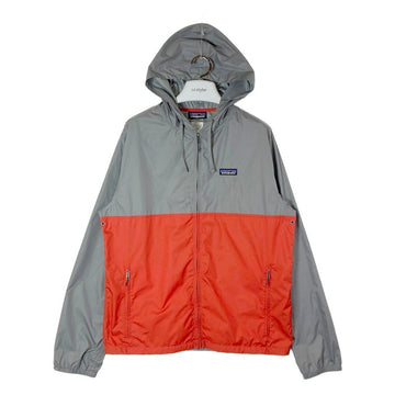 Patagonia パタゴニア 27235SP15 ライト&ヴァリアブル フーディー ナイロン ジャケット グレーxオレンジ sizeM 瑞穂店