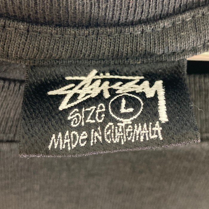 STUSSY ステューシー JUGGLER PIGMENT DYED TEE ジャグラー Tシャツ ブラック sizeL 瑞穂店