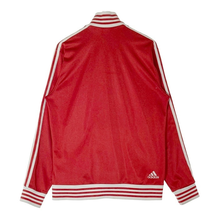 adidas アディダス ジャージ トラックジャケット  LIVERPOOL リヴァプール 3ライン 刺繍 レッド sizeO 瑞穂店