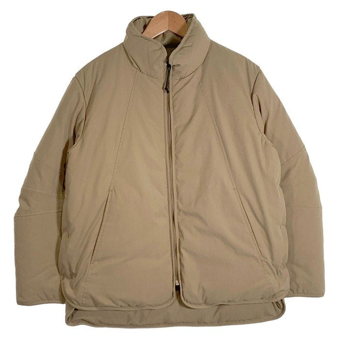 DESCENTE ALLTERRAIN デサントオルテライン HEATNAVI PUFF DOWN JACKET ヒートナビ パフダウンジャケット ベージュ DLMOJC32S Size S 福生店