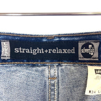 Levi's Silver Tab リーバイス シルバータブ USA製 98年 Straight + relaxed デニムパンツ インディゴ size34 瑞穂店
