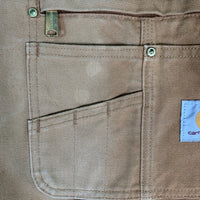 Carhartt カーハート Double Knee Overall ダック ダブルニー オーバーオール ブラウン Size 34×32 福生店