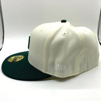 NEWERA ニューエラ Detroit Tigers  MIMOSA BLAST デトロイト タイガース THE CAP別注 59FIFTY ベースボールキャップ サイドパッチ ダークグリーン オフホワイト Size 7 5/8 (60.6cm) 福生店