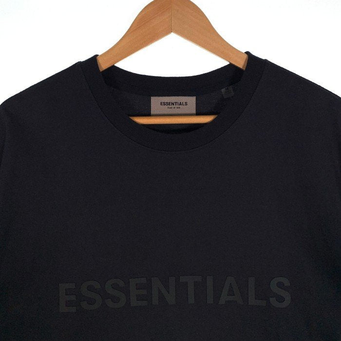 ESSENTIALS エッセンシャルズ ラバープリント Tシャツ 半袖 ネイビー Size M 福生店