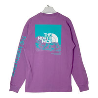 THE NORTH FACE ザノースフェイス NT32438 L/S Sleeve Graphic Tee パープル sizeL 瑞穂店