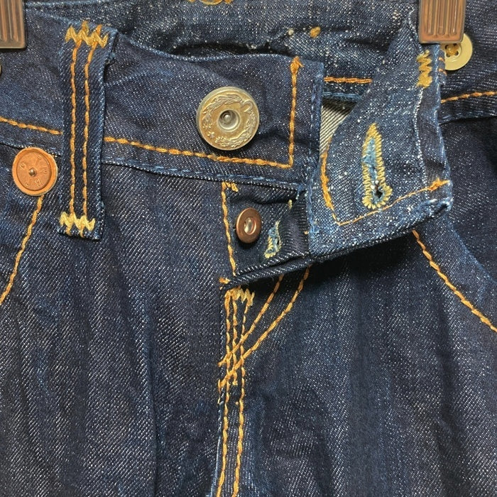 TRUE RELIGION トゥルーレリジョン 太ステッチ デニムパンツ インディゴ size26 瑞穂店