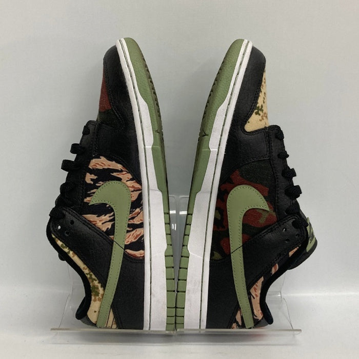 NIKE ナイキ DH0957-001 DUNK LOW SE BLACK MULTI CAMO ダンク ローカットスニーカー グリーンカモ マルチ  size27.5cm 瑞穂店