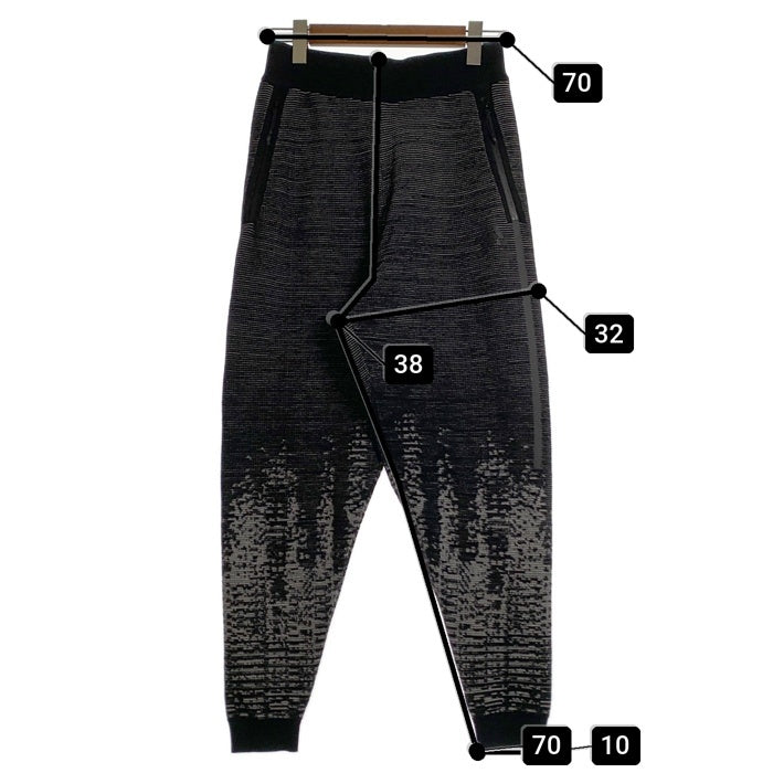 adidas アディダス Z.NE PULSE KNIT SWEAT PANTS ニットジョガーイージーパンツ ブラック BQ4840 Size JP M 福生店
