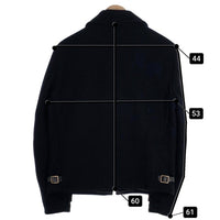 Schott ショット ウール CPOジャケット ブラック 7176 USA製 Size 36 福生店