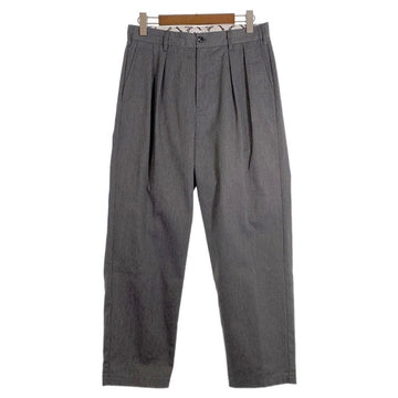 Schott ショット TC DOUBLE PLEATED WIDE PANTS チノツイル 2タック ワイドパンツ グレー 782-3910010 Size L 福生店
