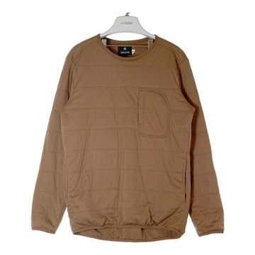 Snow Peak スノーピーク SW-18AU009 フレキシブルインサレーションプルオーバー ブラウン sizeM 瑞穂店