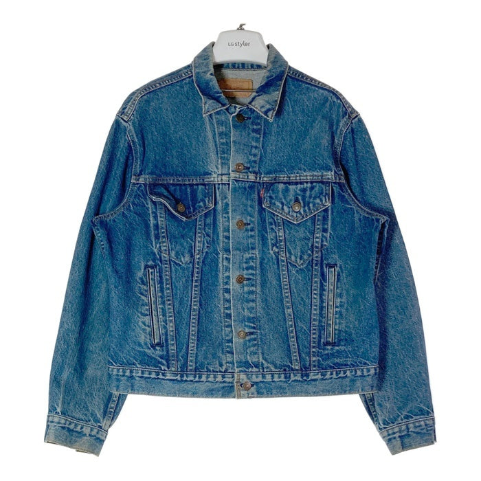 Levi's リーバイス 70506-0216 USA製 ボタン裏523 トラッカージャケット Gジャン インディゴ size44 瑞穂店