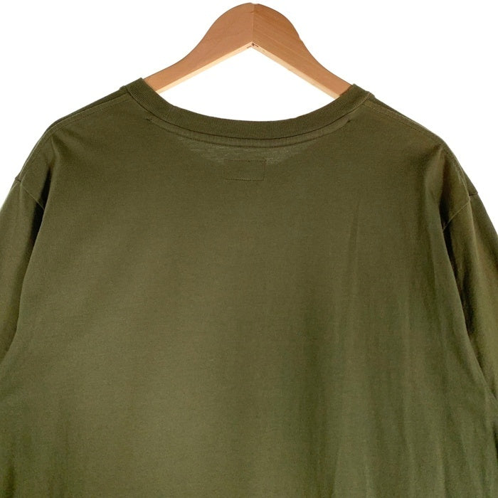 SUPREME シュプリーム 21SS Floral Applique S/S Top フローラルアップリケ ショートスリーブトップ Tシャツ オリーブ Size XL 福生店