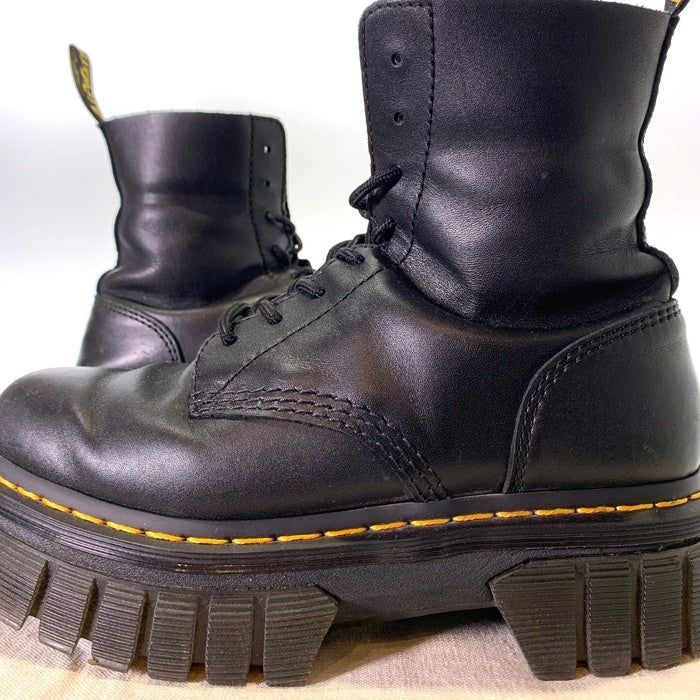 Dr.Martens ドクターマーチン AUDRICK 8-EYE BOOT 8ホール ブーツ ブラック AV006 SH 07 W Size 8 福生店