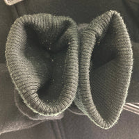 VANSON バンソン メルトンジャケット 胸刺繍 レザー切り替え ブラック sizeM 瑞穂店