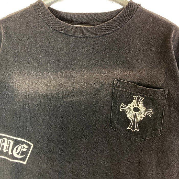 CHROME HEARTS クロムハーツ Tシャツ CHクロス ポケット ブラック sizeM 瑞穂店