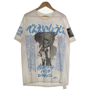電影少女 FLAGSTUFF フラグスタフ 19SS プリントTシャツ ホワイト 19SS-FS×VG-04 Size L 福生店