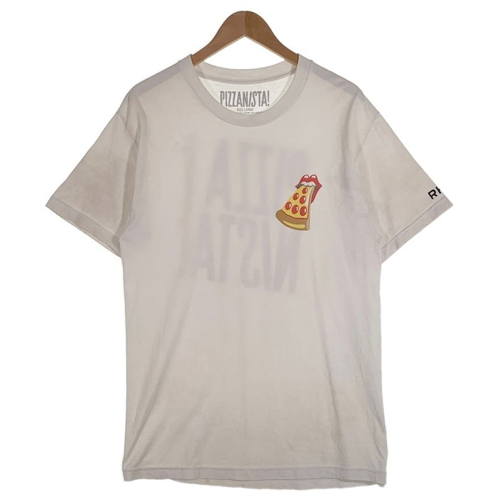 PIZZANISTA! ピザ二スタ 半袖 Tシャツ ホワイト Size L 福生店