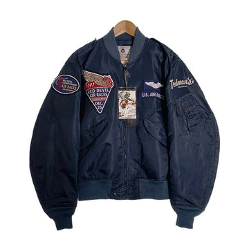 TED COMPANY テッドカンパニー Red Devil Air Race L-2A ナイロンフライトジャケット ネイビー テッドマン TL2-090 Size 44 福生店