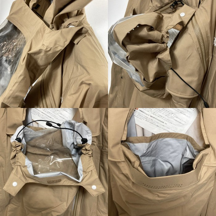 THE NORTH FACE ノースフェイス マタニティピッカパックレインコート ユニセックス ケルプタン NPM62220 ベージュ Size M 瑞穂店