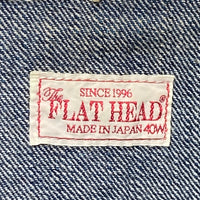 THE FLAT HEAD フラットヘッド ウォバッシュストライプ デニムウエスタンシャツ インディゴ F-DS101 Size 40 瑞穂店