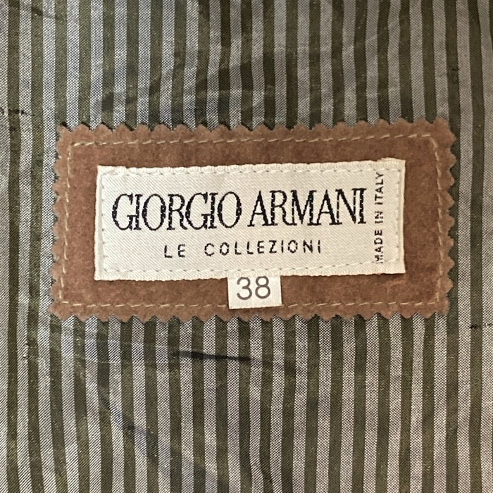 GIORGIO ARMANI LE COLLEZIONI ジョルジオアルマーニ コレツィオーニ トレンチコート カーキ size38 瑞穂店