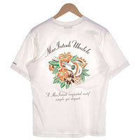 SUN SURF サンサーフ MICINTOSH UKULELE バックプリント 半袖 Tシャツ ホワイト USA製 Size S相当 福生店