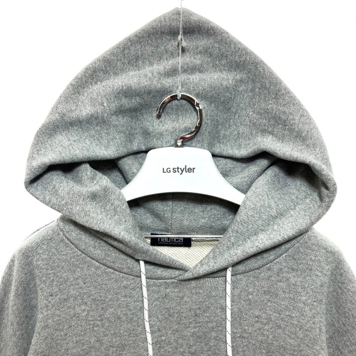 NAUTICA ノーティカ 213-1248 Basic Sweat Hoodie プルオーバーパーカー グレー sizeXL 瑞穂店