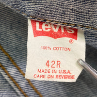 Levi's リーバイス 70506-0216 USA製 ボタン裏777 4th トラッカージャケット Gジャン ライトインディゴ size42 瑞穂店