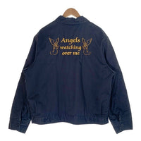 Paradis3 パラダイス 17SS Angeles Watching Dickies Jacket ディッキーズ ロゴ刺繡 ワークジャケット ネイビー Size XL 福生店