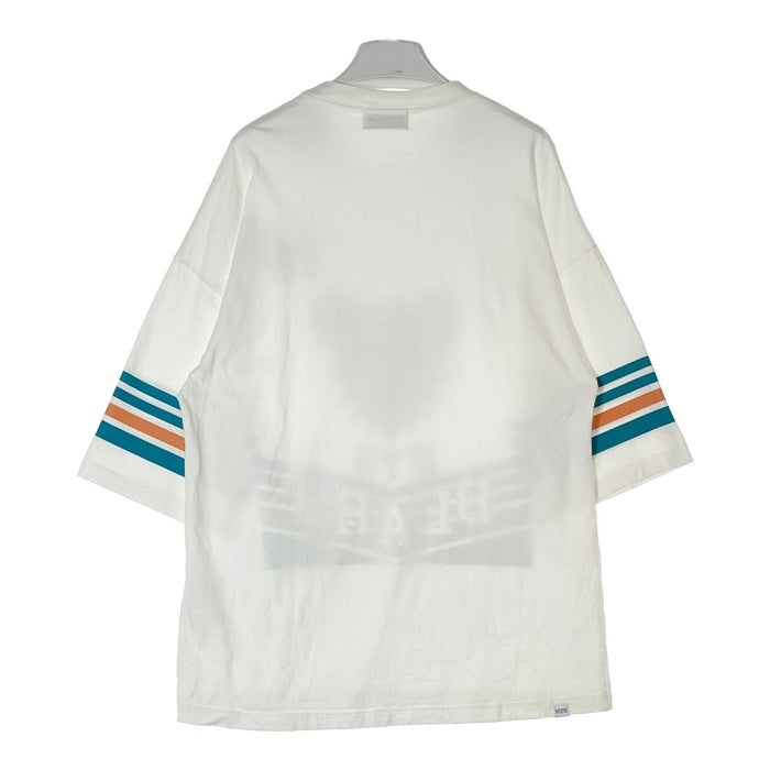HYSTERIC GLAMOUR ヒステリックグラマー 01221CT03 HYSTERIC BEAR フットボールチームユニフォーム Tシャツ ホワイト sizeF 瑞穂店